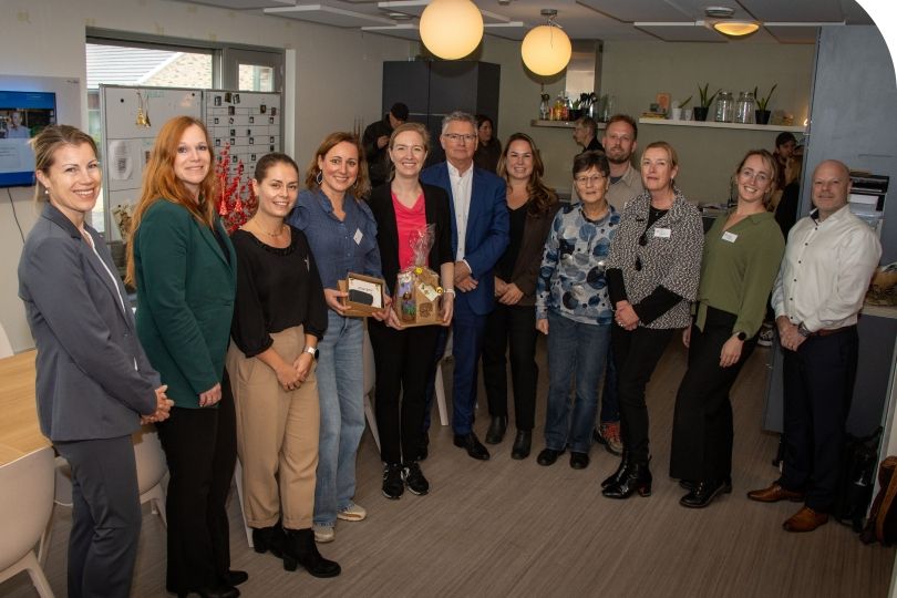 Werkbezoek staatssecretaris aan woonlocatie Rijksstraatweg