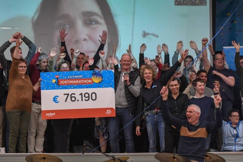 De Jostimarathon levert  €76.190 op voor Bake4Ukraine!