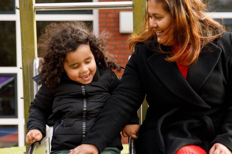 Malik gaat naar het Kinderdienstencentrum