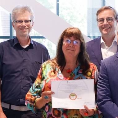 Ipse de Bruggen ontvangt Bronzen Certificaat Milieuthermometer Zorg