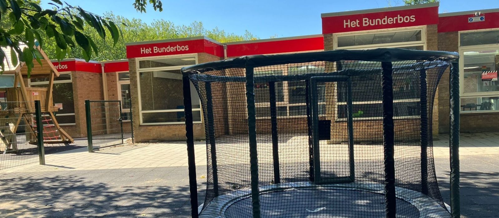 Speelplein van het Kinderdienstencentrum Bunderbos