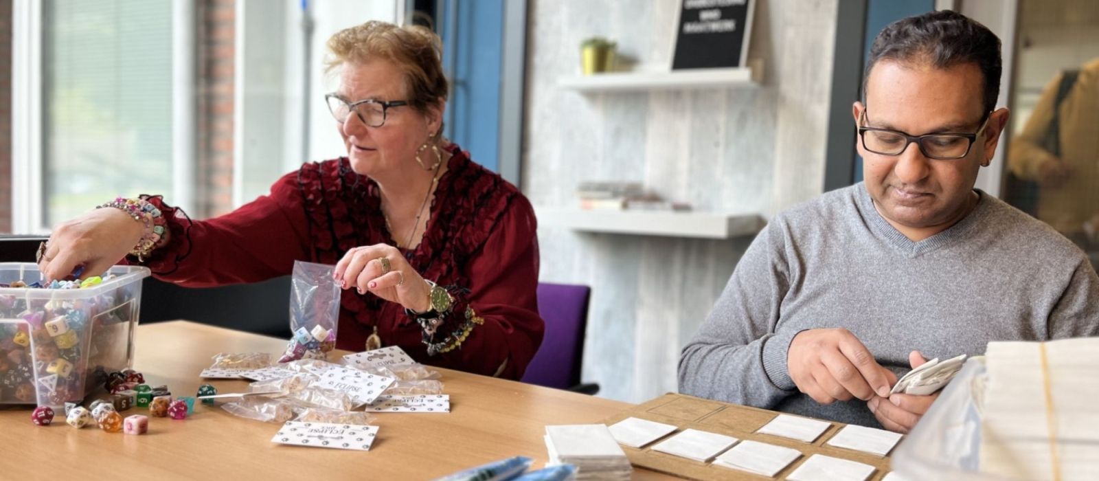 Productiewerk bij Dagbesteding de Buitenkans in Delft