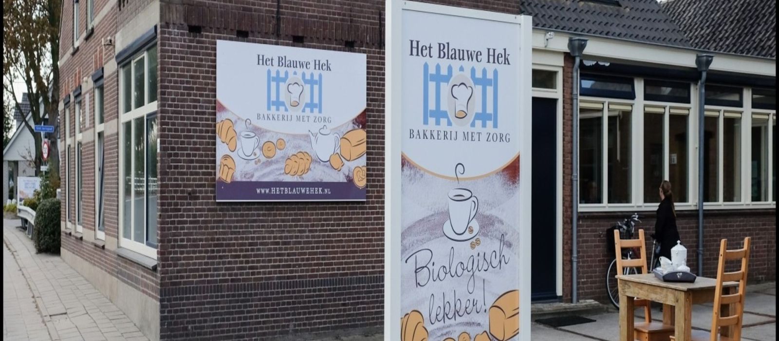 Buitenkant pand dagbesteding het Blauwe Hek
