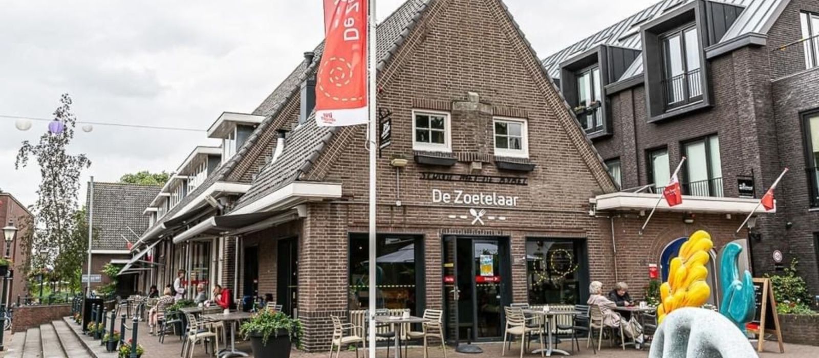 Pand van lunchcafé de Zoetelaar