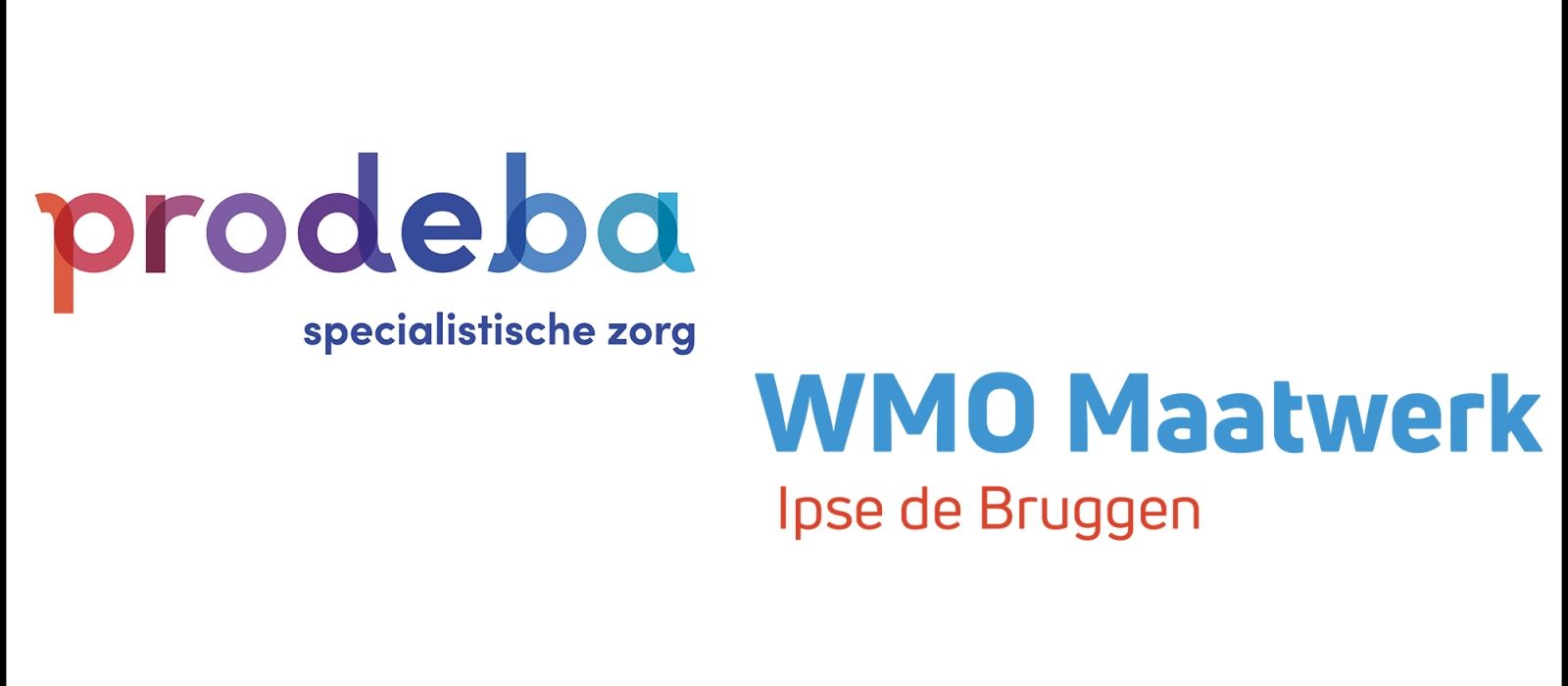logo van Prodeba en WMO Maatwerk