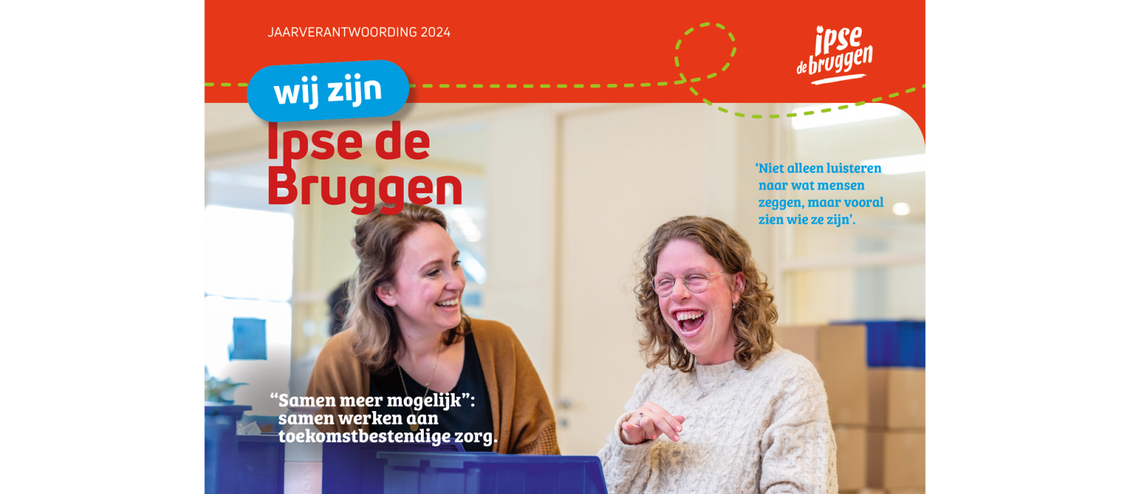 Cover jaarverantwoording 2024 Ipse de Bruggen