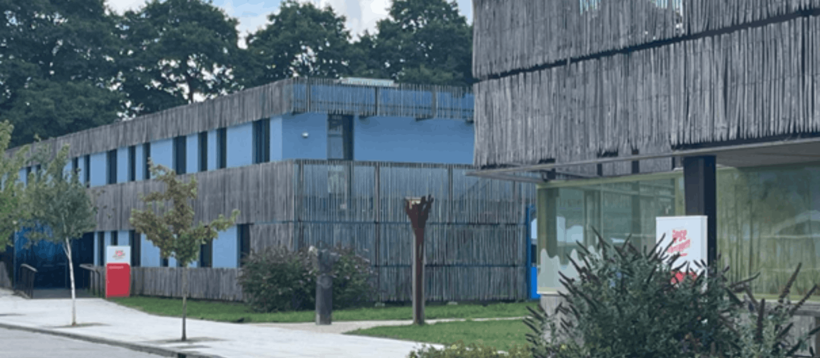 Buitenkant van het pand