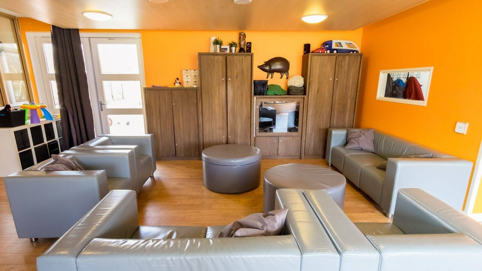 Woonkamer woonlocatie Oude Rijnlaan 17-19 in Zwammerdam