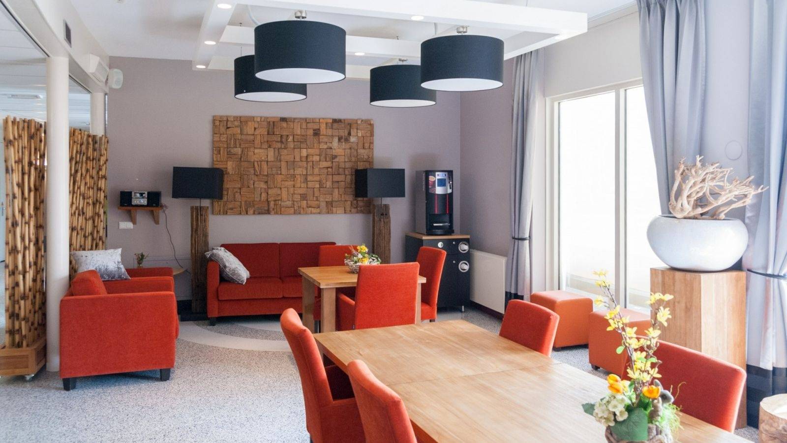 Woonkamer woonlocatie Ursulaplein 12 in Nieuwveen