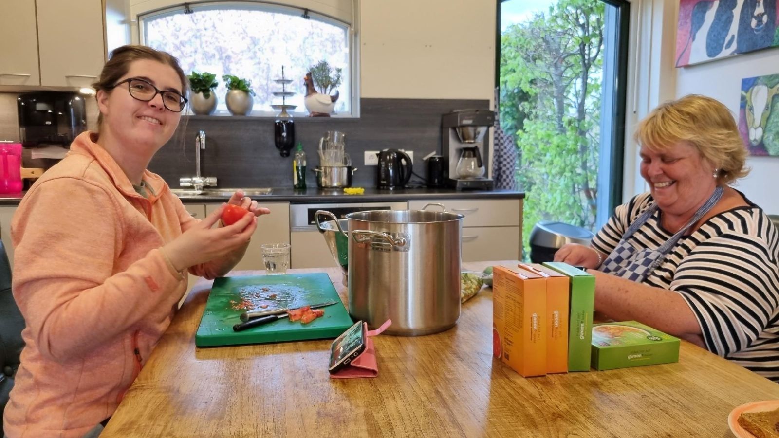 Samen koken bij woonlocatie Noordhoek