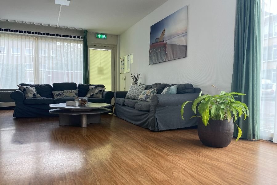 Behandelgroep Zwaardvegersgaarde woonkamer