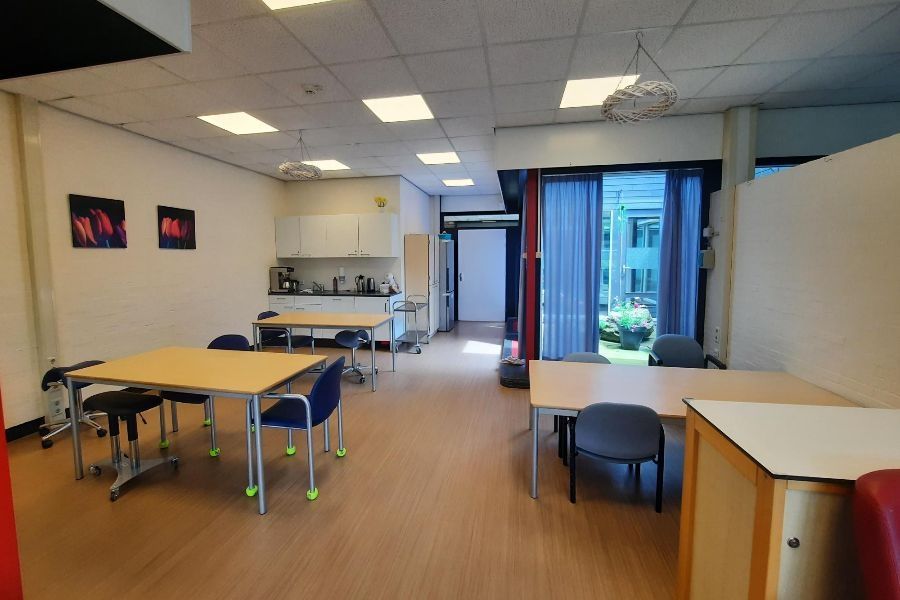 Eetkamer bij dagbesteding de Gouden Regen