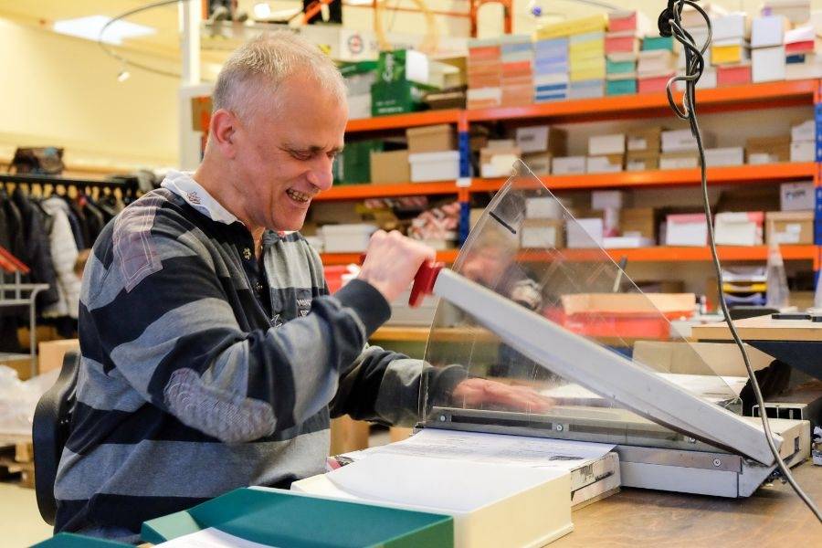 Snijwerk bij dagbesteding Focus