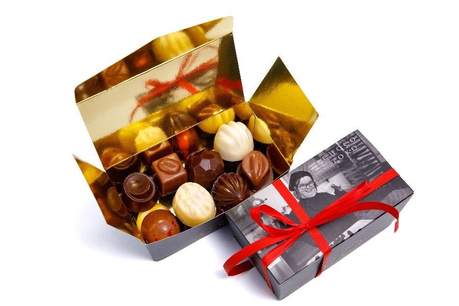 Luxe doosjes met huisgemaakte bonbons