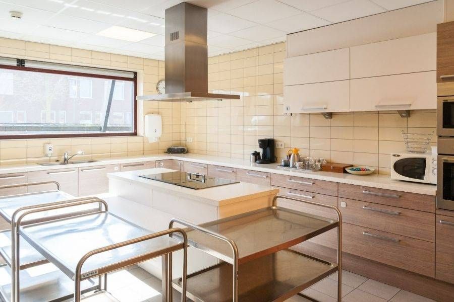 keuken van logeerlocatie Het Eiland
