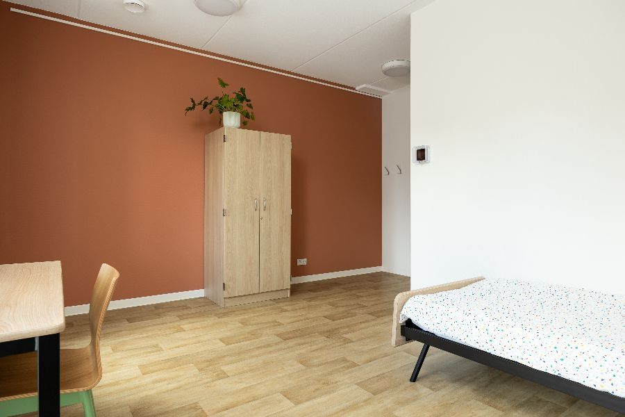 Slaapkamer bij logeerhuis Twister