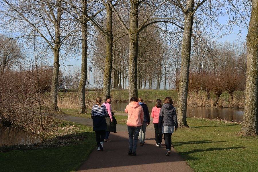 Wandelen bij Trainen Reeuwijk