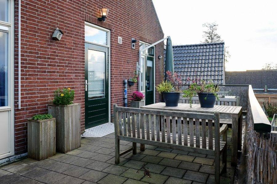 Tuin woonlocatie Dorpsstraat 73 in Nieuwkoop