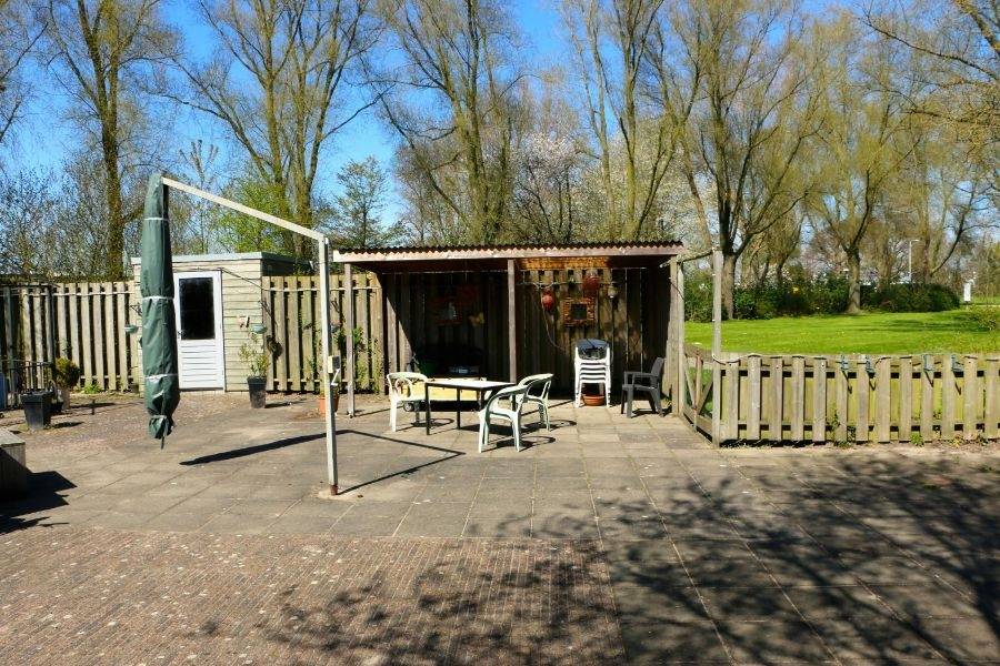 Tuin woonlocatie Kreek 521 in Zwammerdam