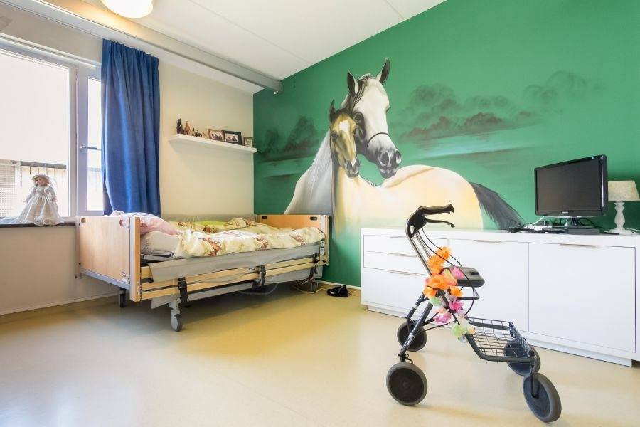 Slaapkamer woonlocatie Oude Rijnlaan 20 in Zwammerdam
