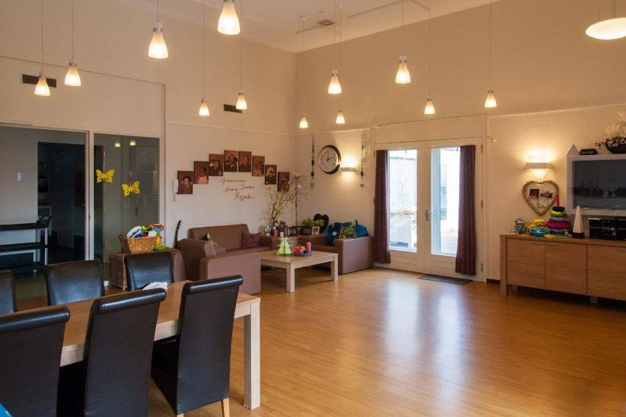Woonkamer woonlocatie Ursulaplein 3 in Nieuwveen