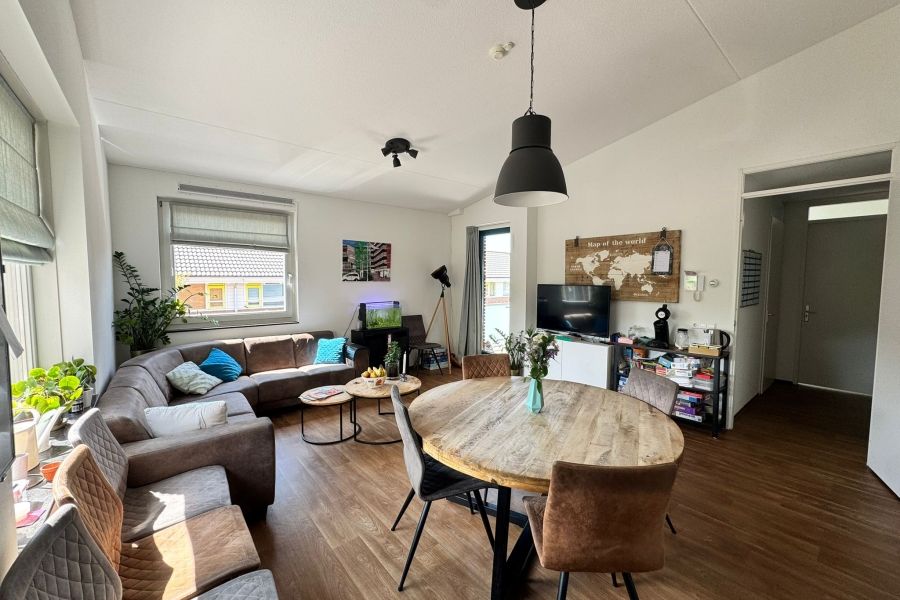 Woonkamer van de Kloosterkade in Delft