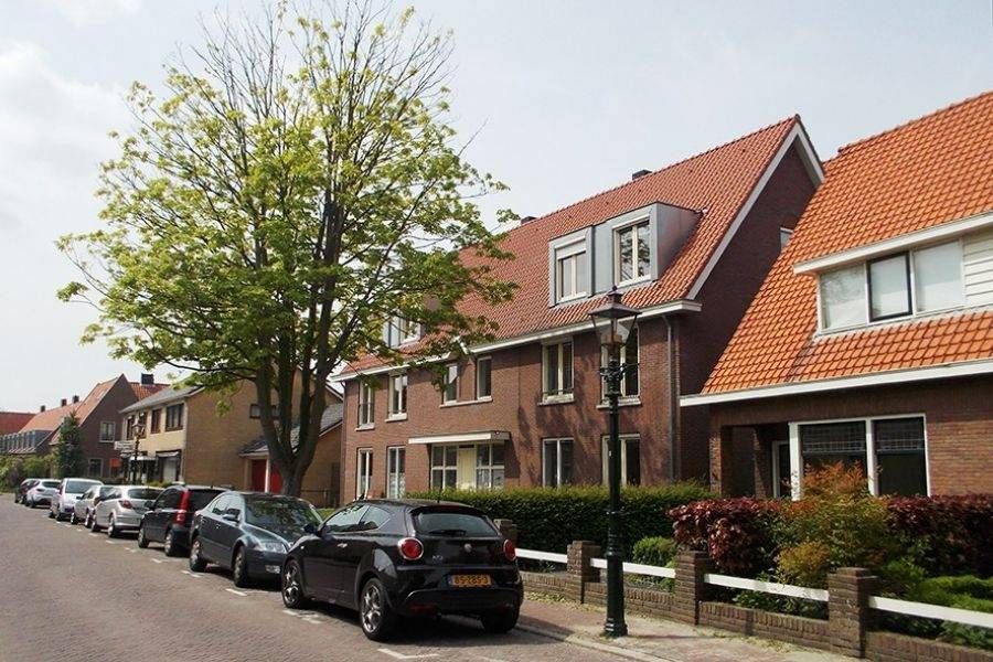 Straat van woonlocatie Bagijnhof in Brielle